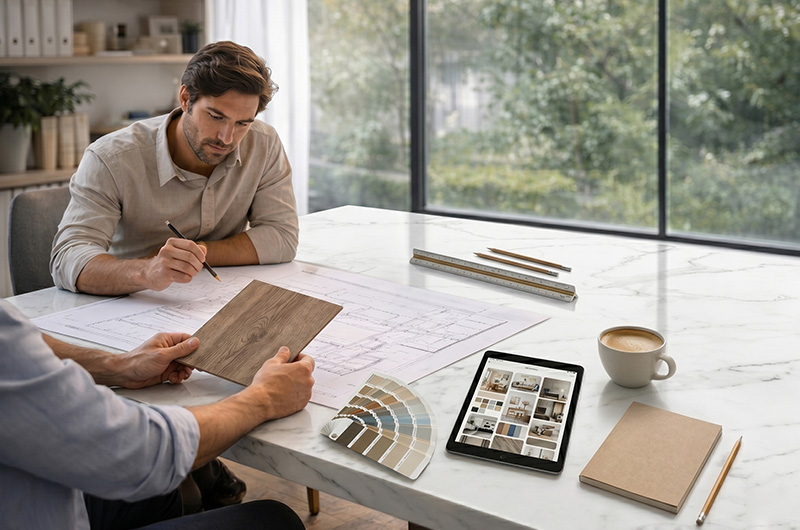 SPC flooring reduces on-site rework