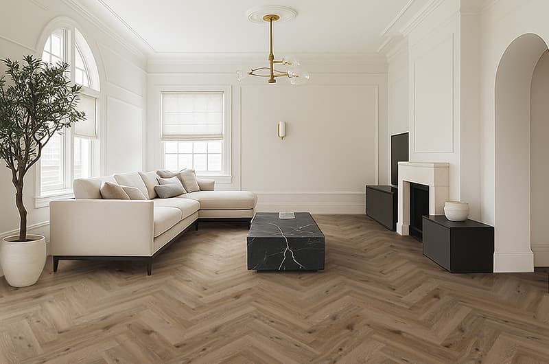 Luxury vinyl plank