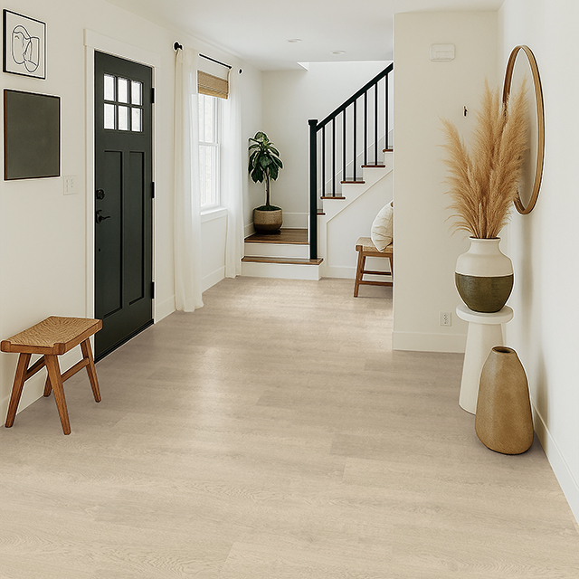 MAYBACH PURE Light Oak SPC Flooring for Offices and Minimalist Interiors