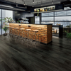 MUSTANG ANTRACITE Dark Wood Vinyl Flooring for Commercial Projects
